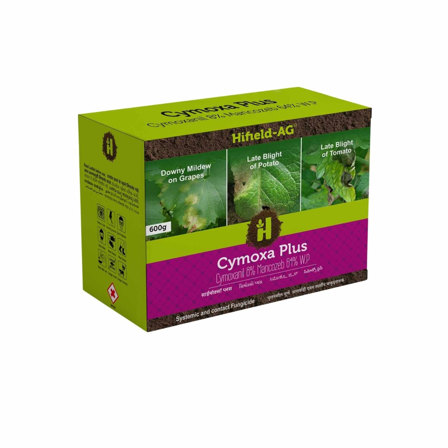 HIFIELD AG Cymoxa Plus Cymoxanil 8% + Mancozeb 64% WP Fungicide