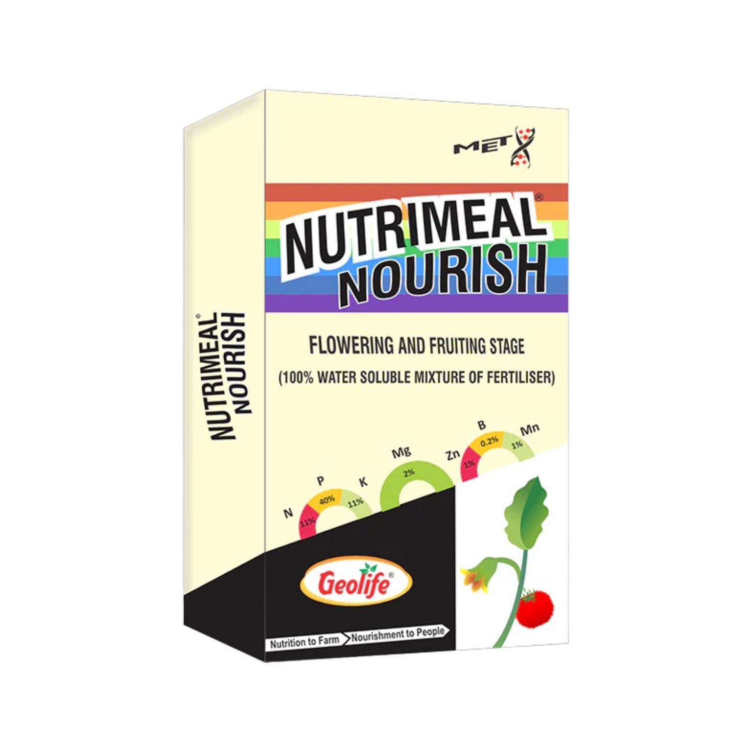 Geolife Nutrimeal Nourish For Flowering and Fruiting Stage