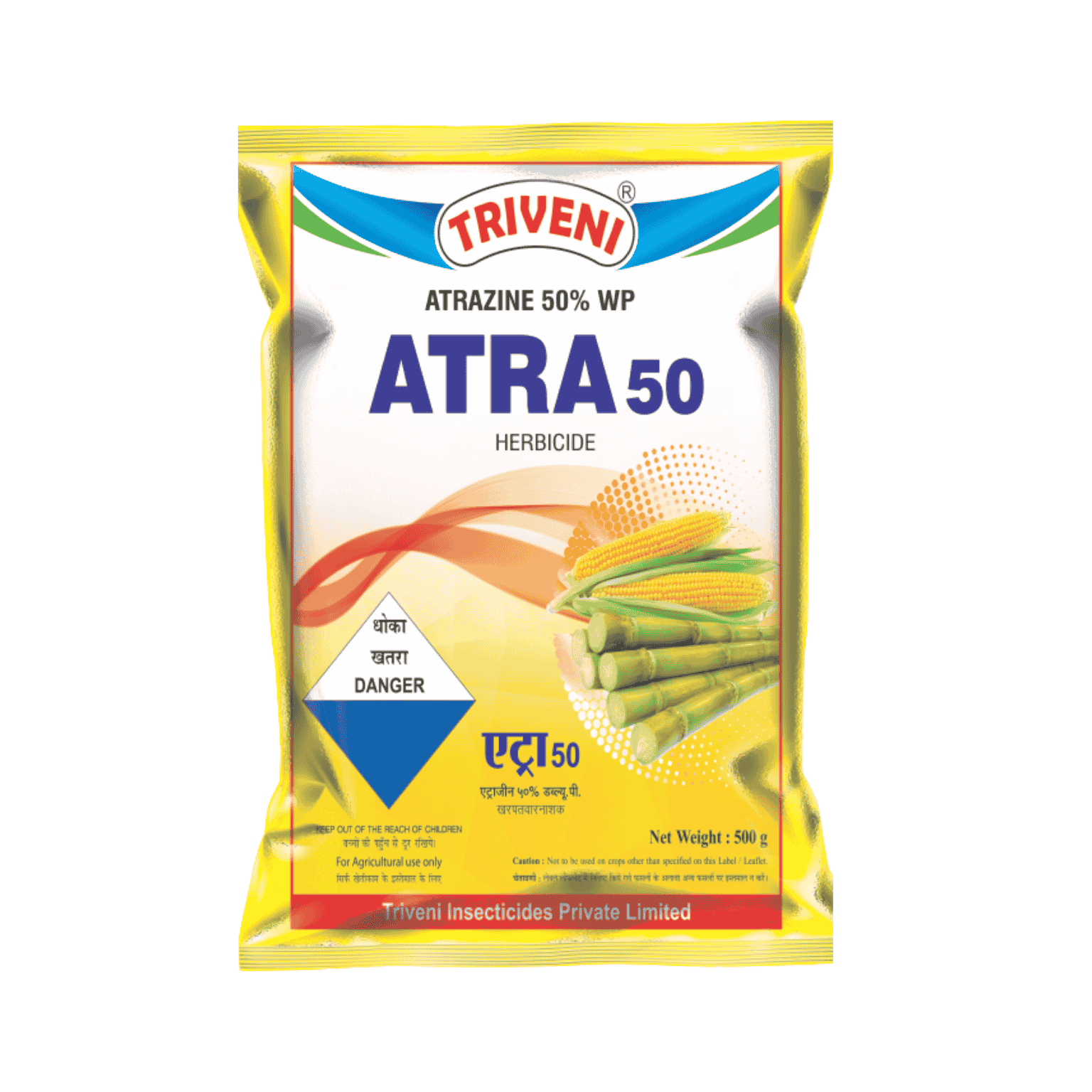 Triveni Atra 50% Atrazine 50% WP Herbicide 500GM