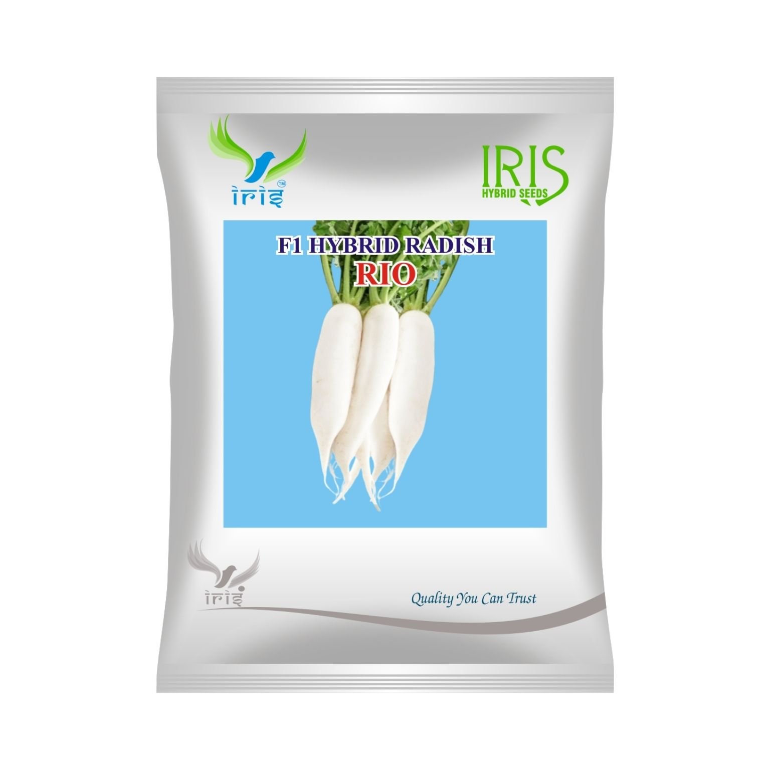 Iris Hybrid Radish Rio Vegetable Seeds