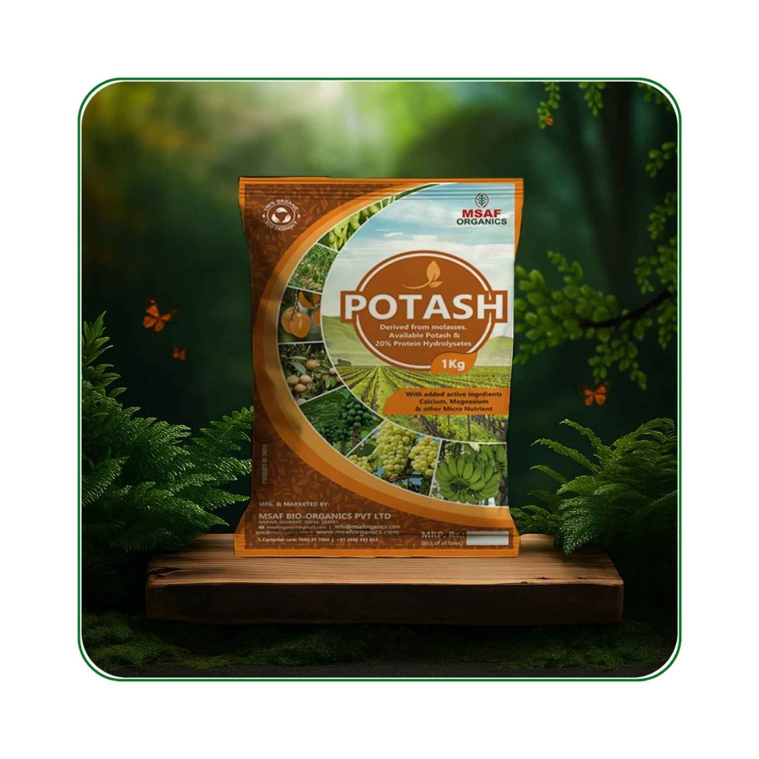 MSAF Garden Organics Potash Booster Plant Nutrition(Vegitable)