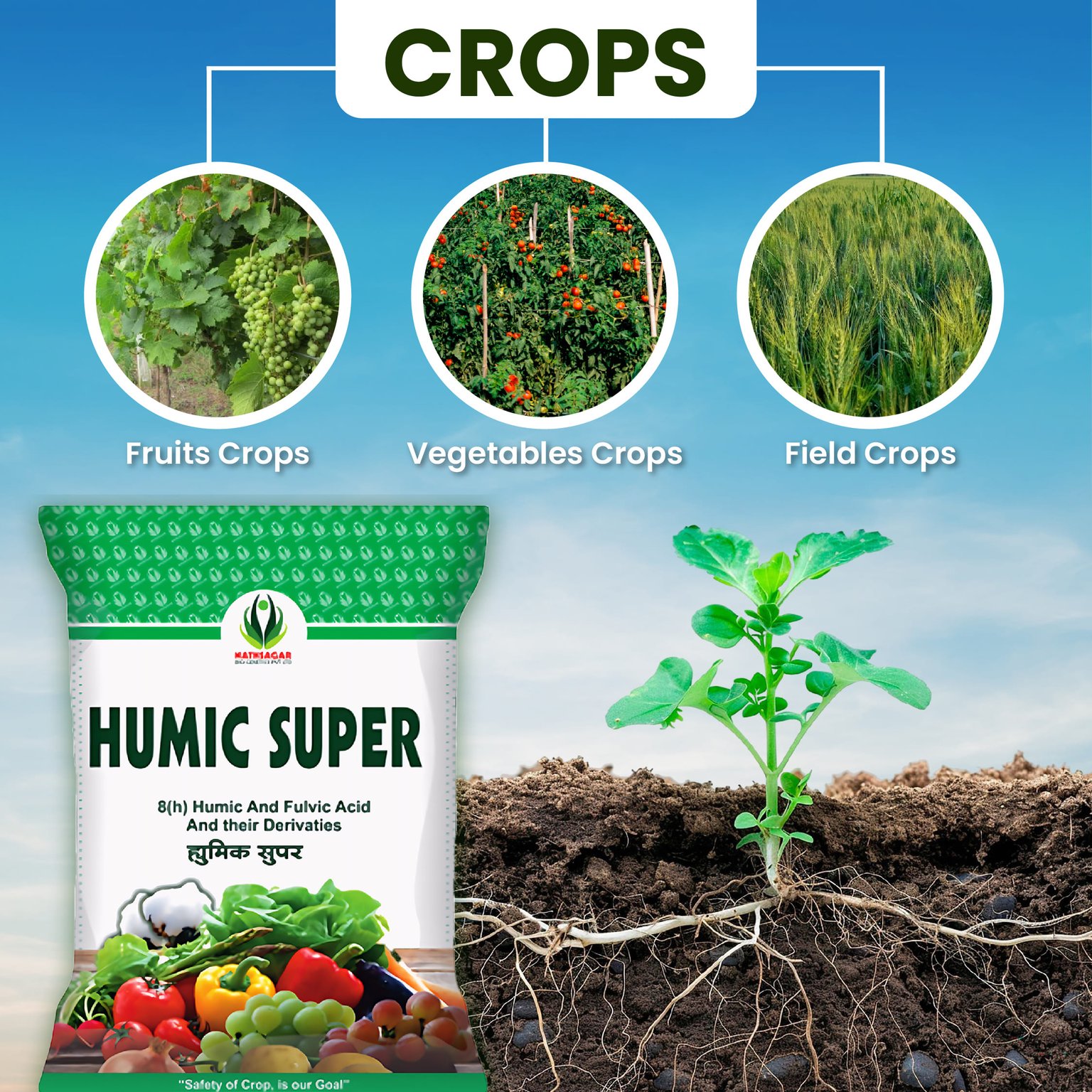 Nathsagar Humic Super Potassium Humate 98% P.G.R