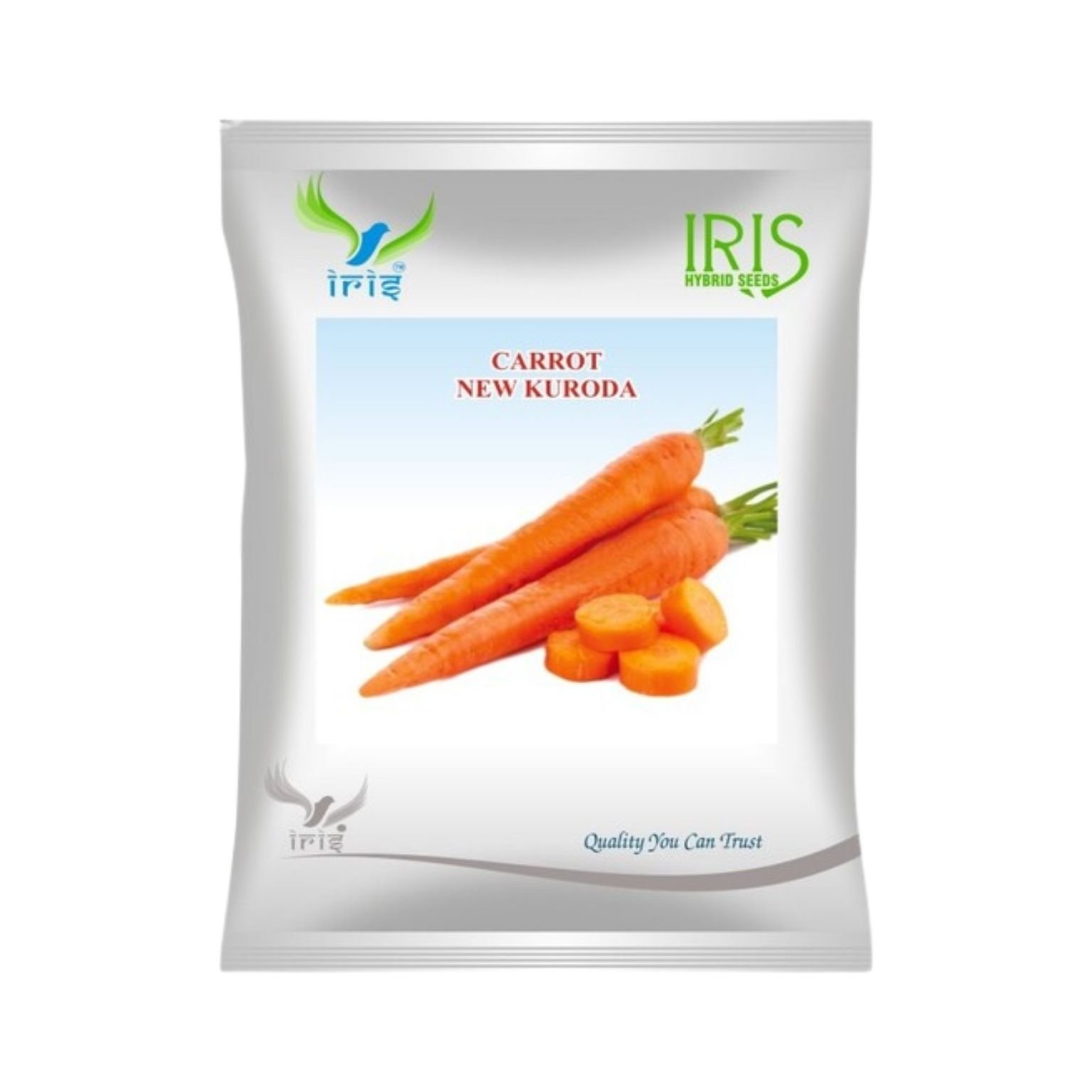 Iris Hybrid Carrot New Kuroda Vegetable Seeds