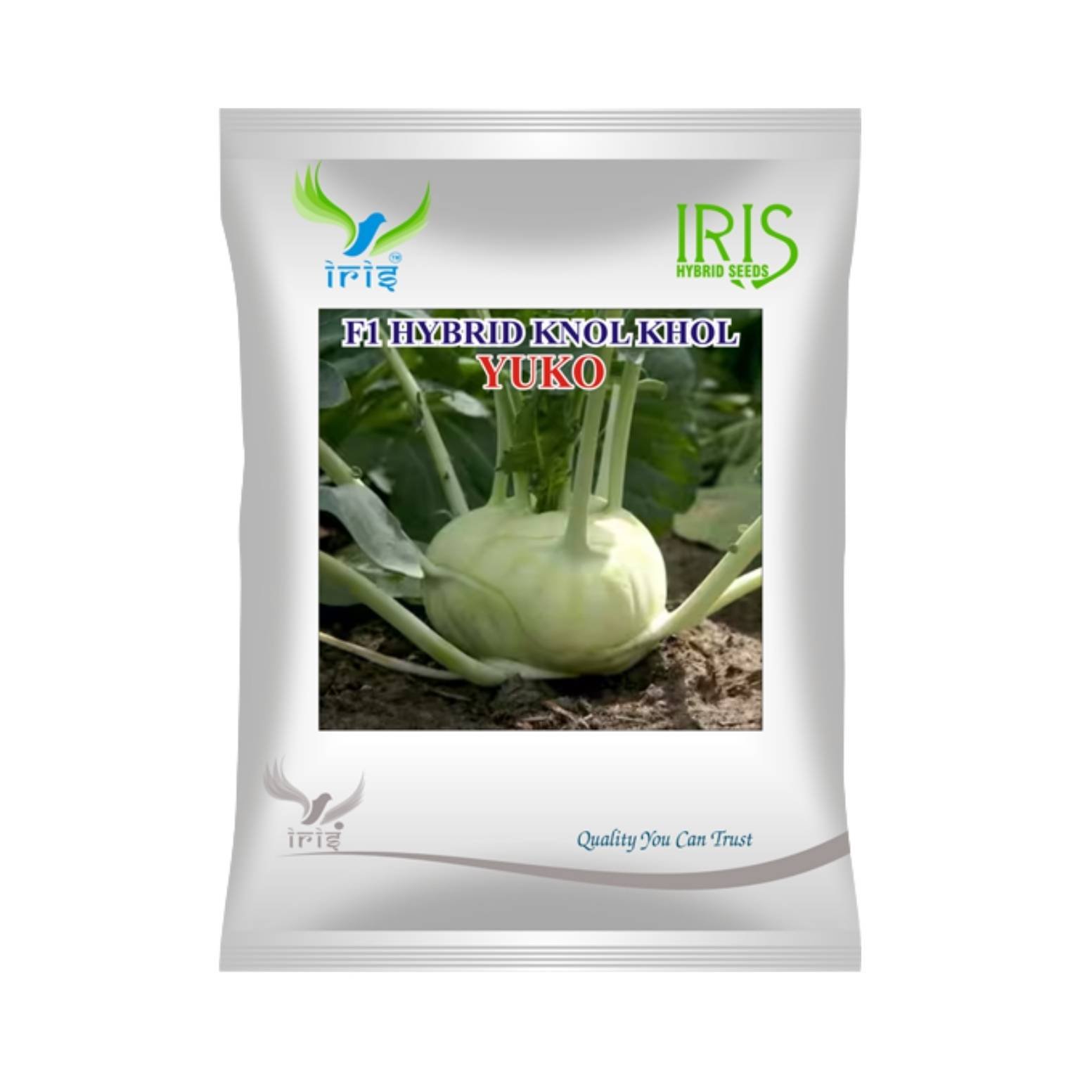 Iris Hybrid Knol Khol Yuko Vegetable Seeds