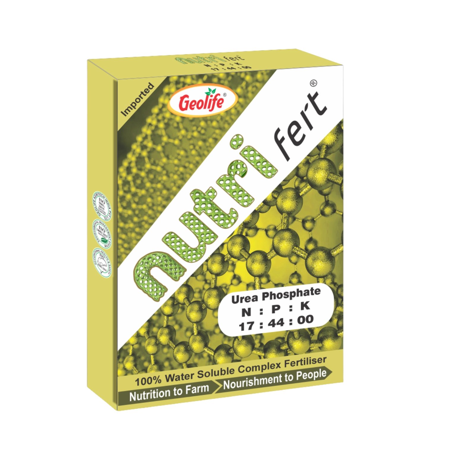 Geolife Nutrifert 17:44:00  NPK Water Soluble Fertilizer