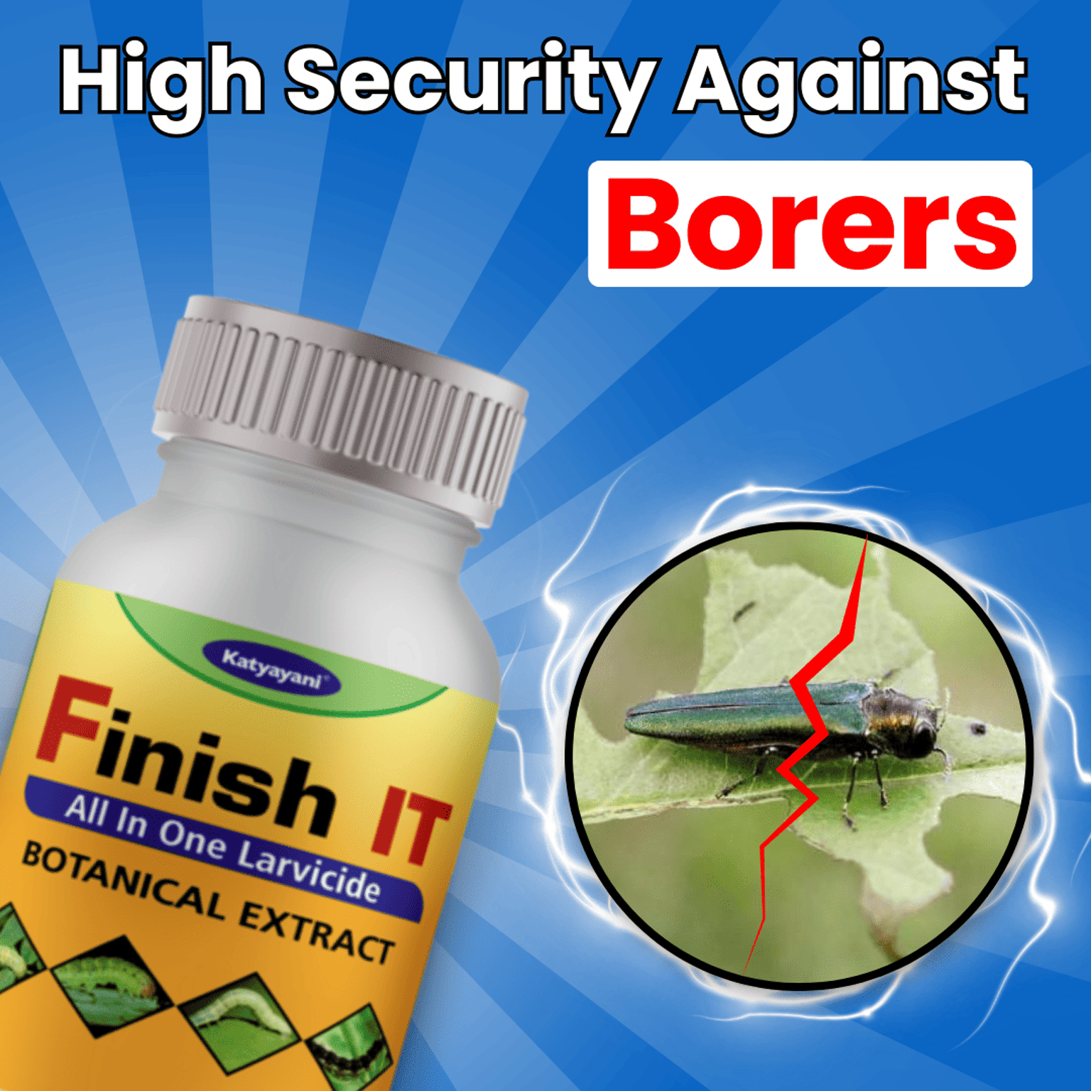 Katyayani Finish-it-all-in-one-larvicide  Organic Insecticide