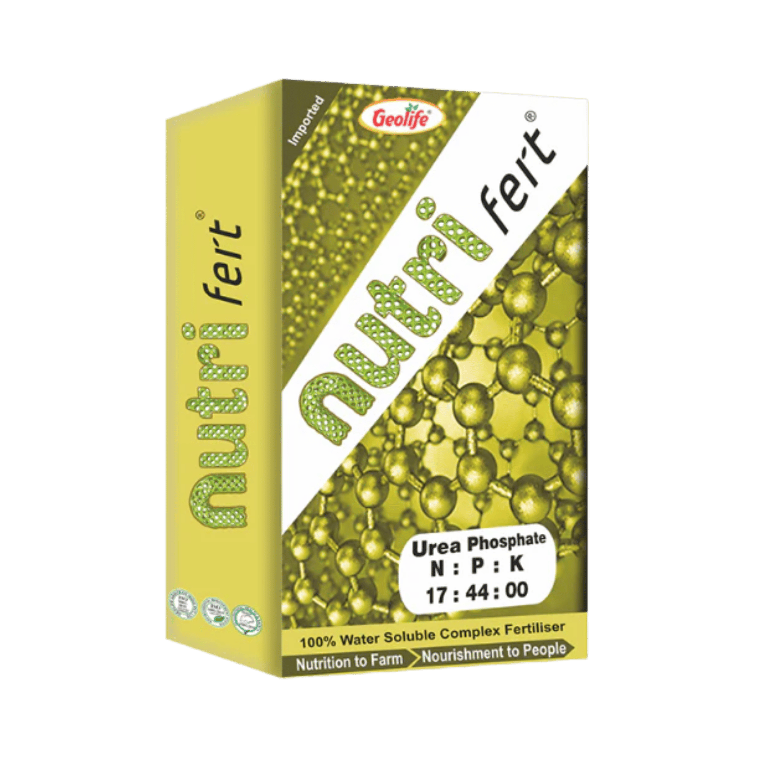 Geolife Nutrifert 17:44:00  NPK Water Soluble Fertilizer