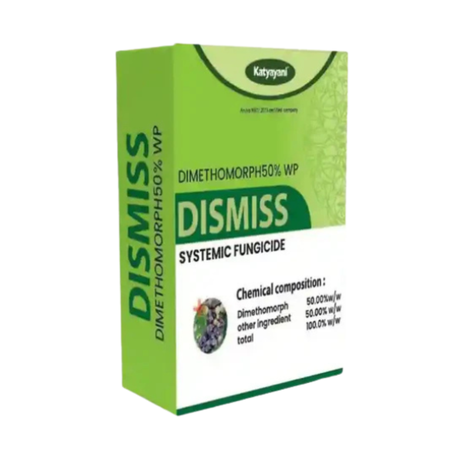 KATYAYANI Dismiss  Dimethomorph 50% WP  Chemical Fungicide