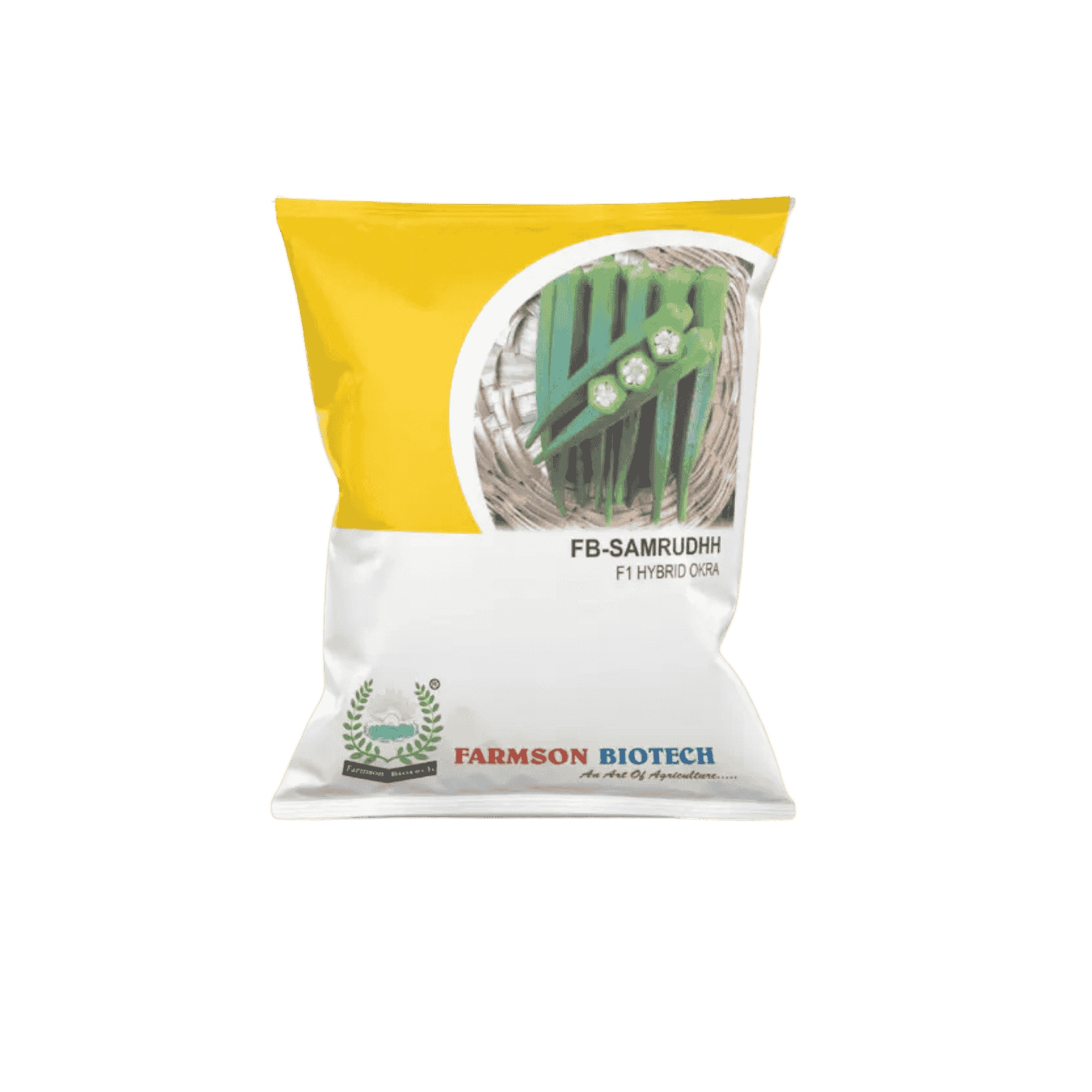 Farmson Biotech FB SAMRUDDH F1 Hybrid Okra Bhindi Seeds 250GM