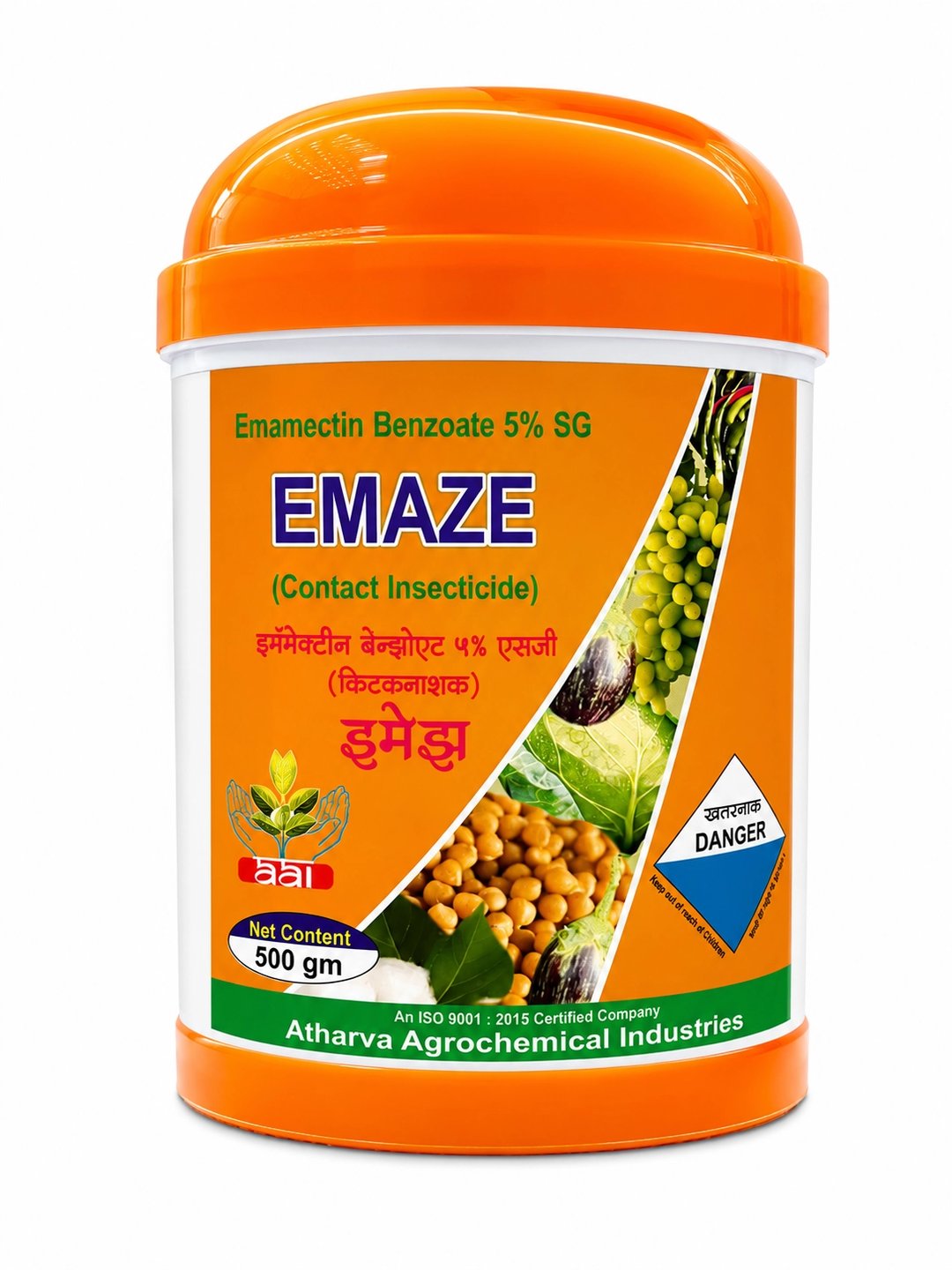 Atharva Agro EMAZE EMAMECTIN BENZONATE 5% SG 500gm