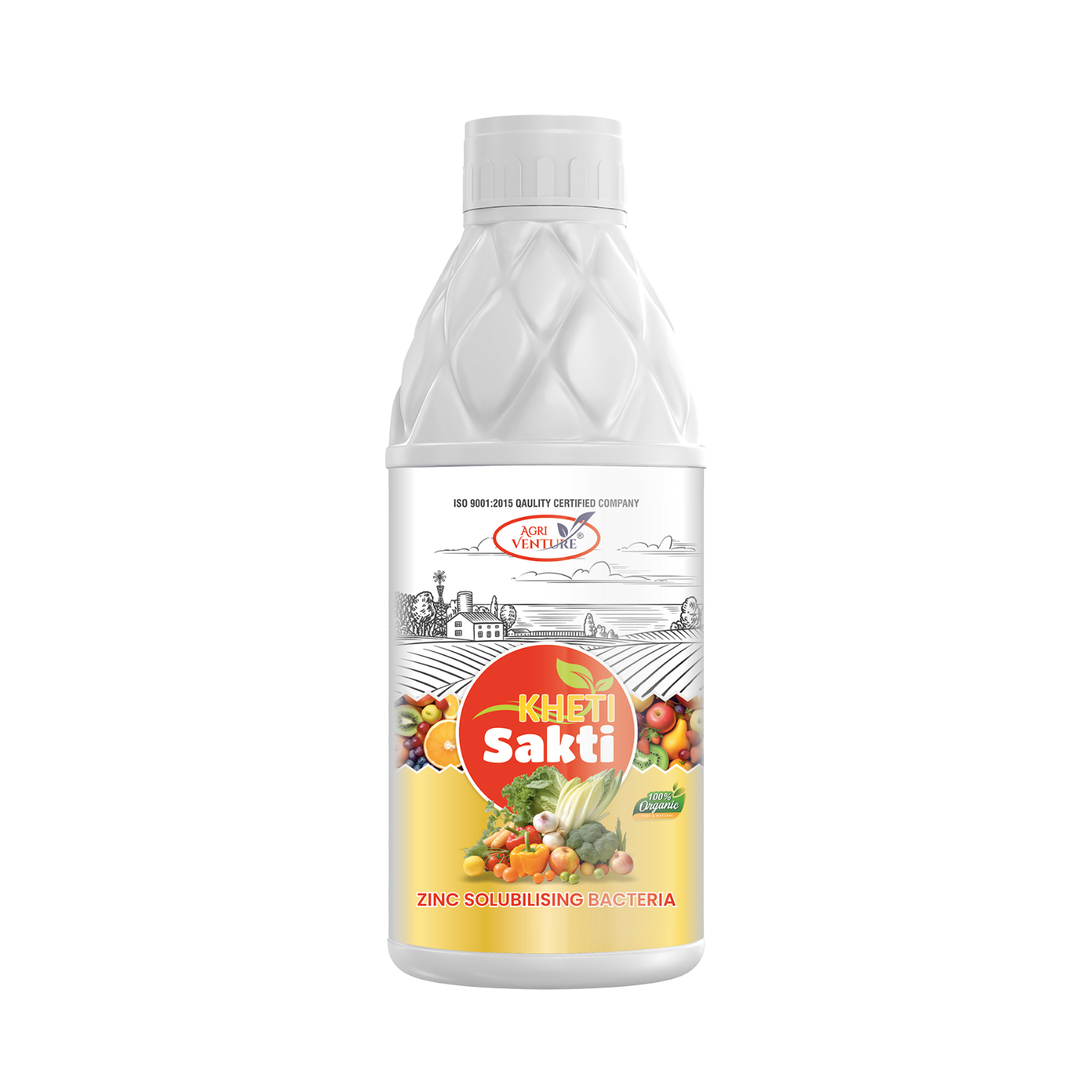 Agriventure Kheti Sakti ZSB (Zinc Solubilizing Bacteria) Biofertilizer