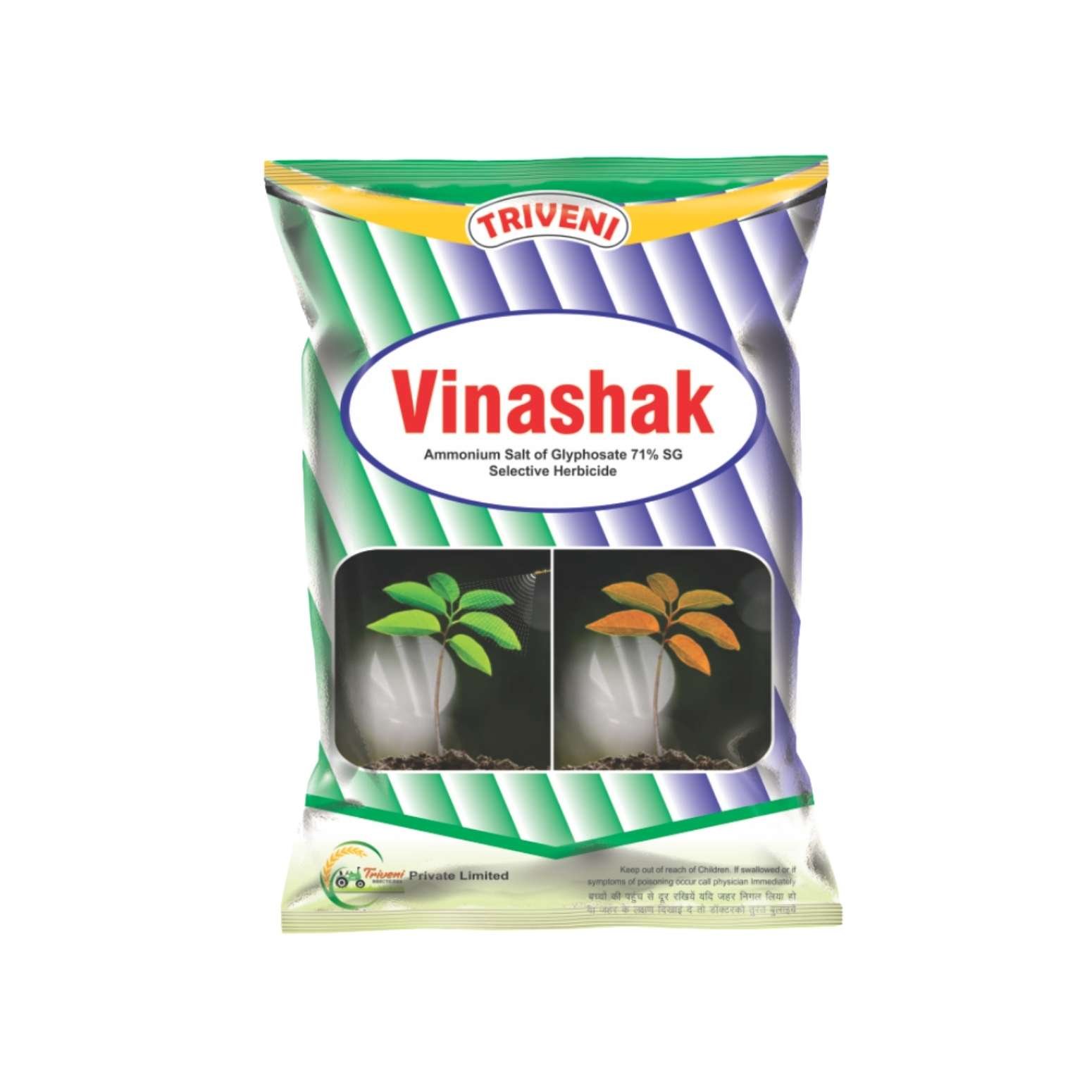 Triveni Vinashak Ammonium Salt of Glyphosate 71% SG Herbicide 100 GM