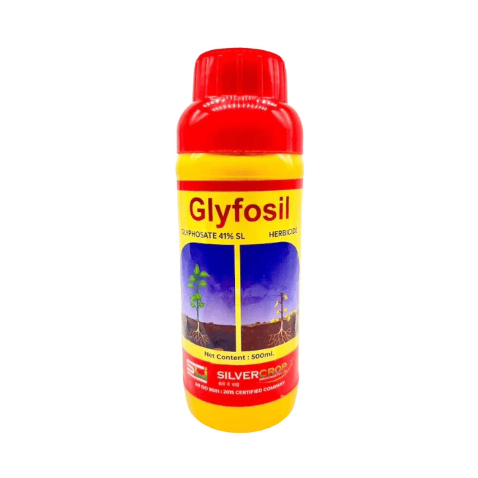 Silver Crop Glyfosil (Yellow) - 41 Glyphosate 41% SL Herbicide