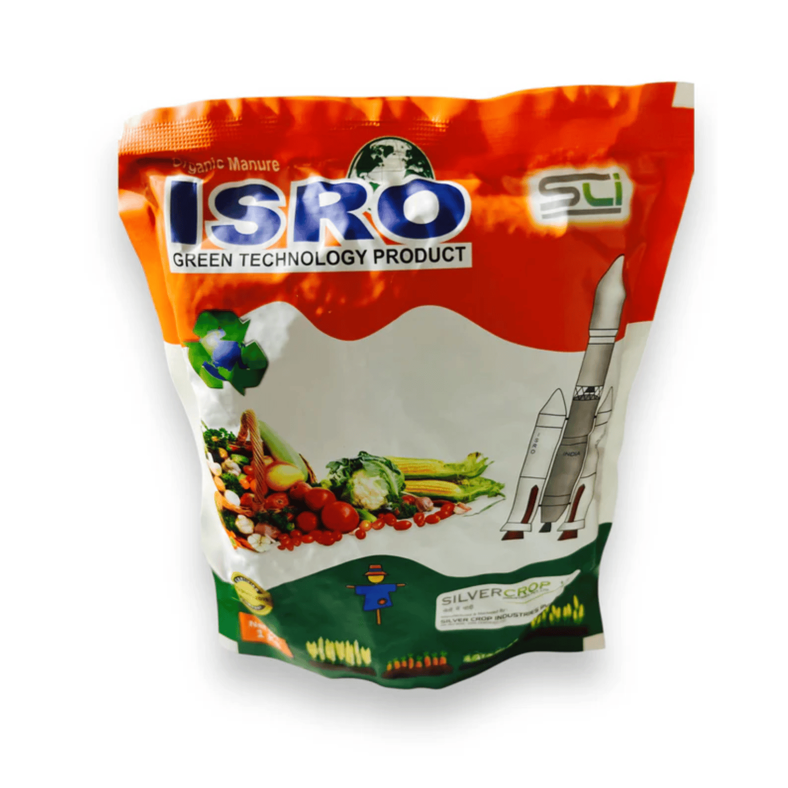 Silver Crop ISRO Organic Manure Bio Organic Compost