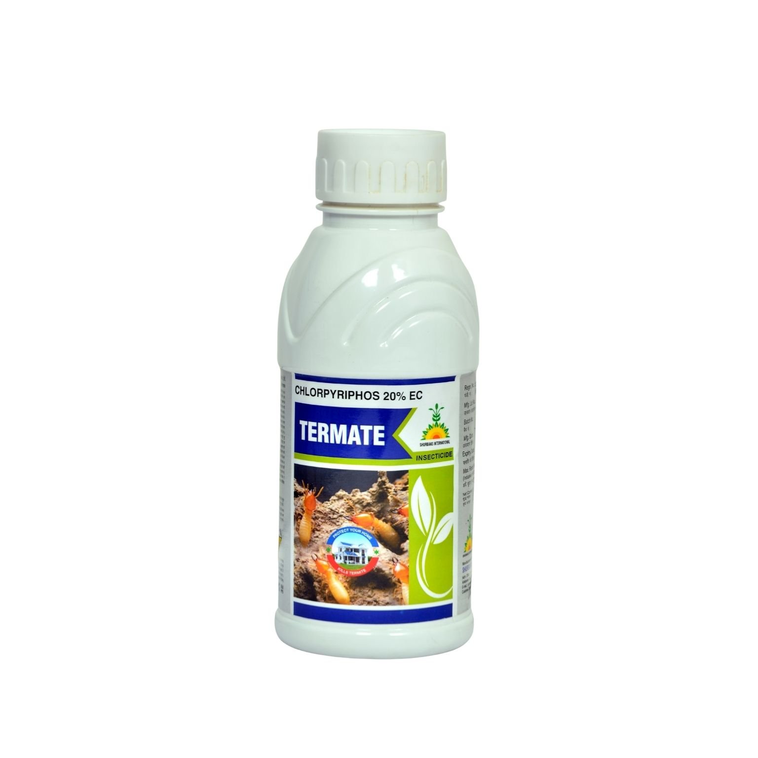 Shurbans TERMATE Chlorpyriphos 20% EC Broad-Spectrum Insecticide & Termiticide