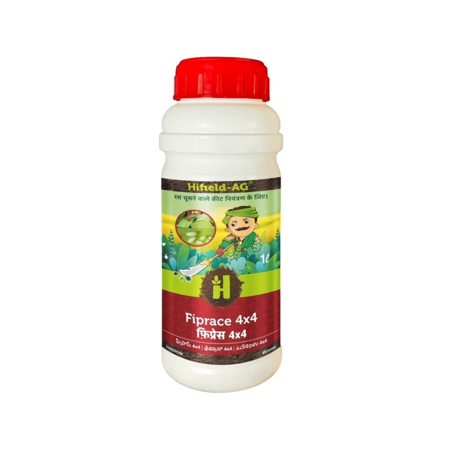 HIFIELD AG Fiprace 4X4 Fipronil 4%+Acetamiprid 4% SC Insecticide