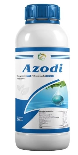 MAXAH BIOTECH AZODI AZOXYSTROBIN 11% + TEBUCONAZOLE 18.3% SC  250ml