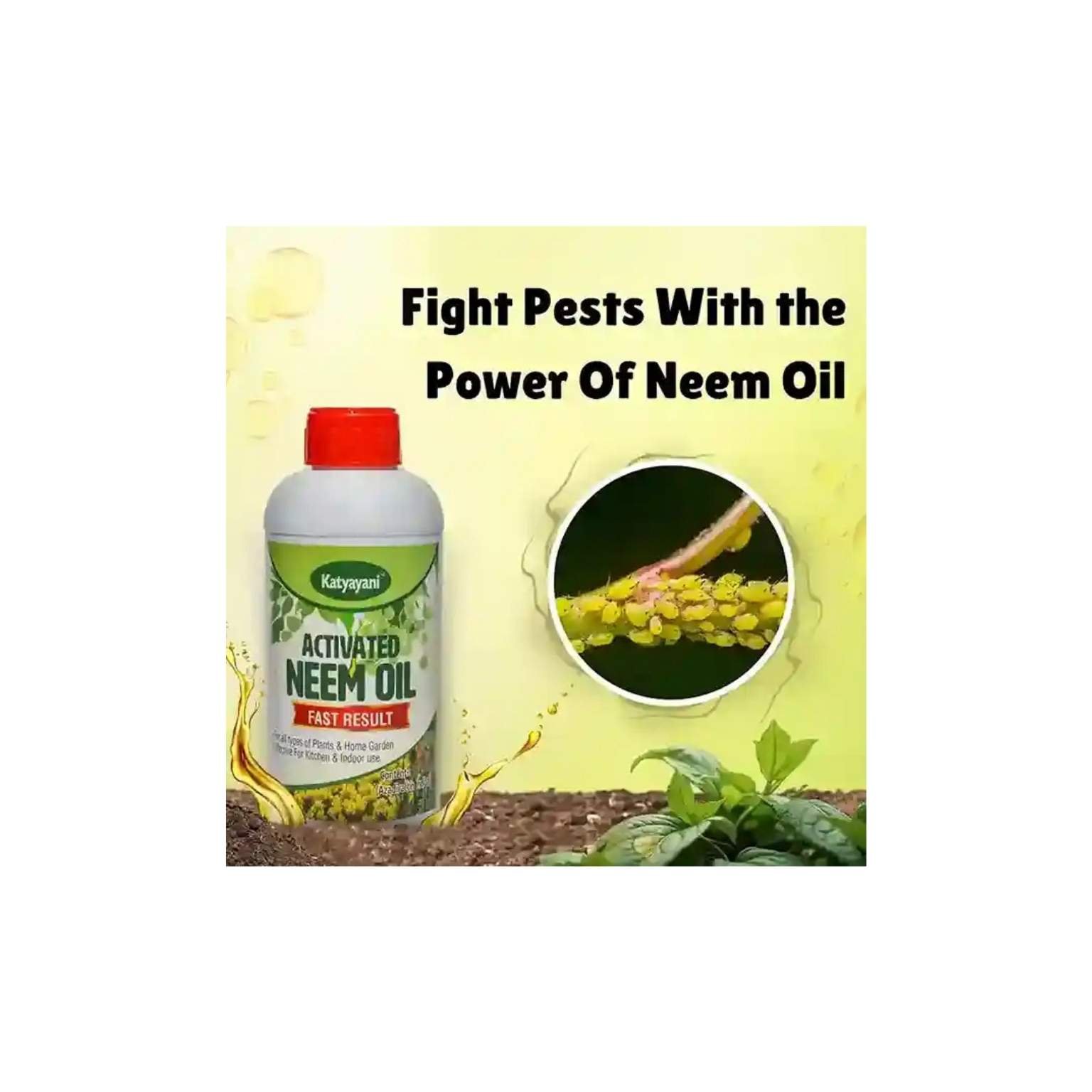 Katyayani Activated Neem Oil Organic Insecticide