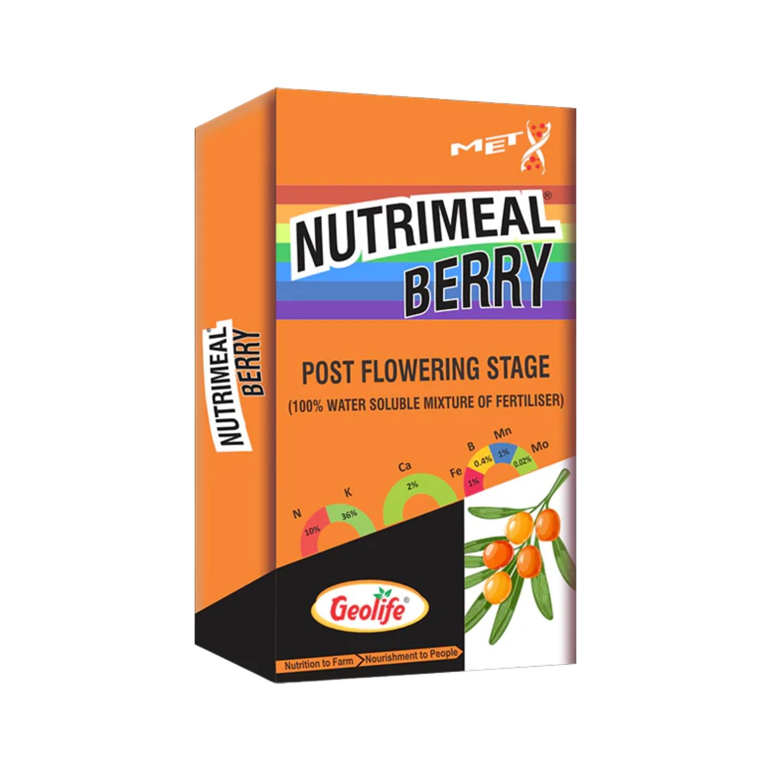 Geolife Nutrimeal Berry Advanced Post-Flowering Stage Nutrient Solution
