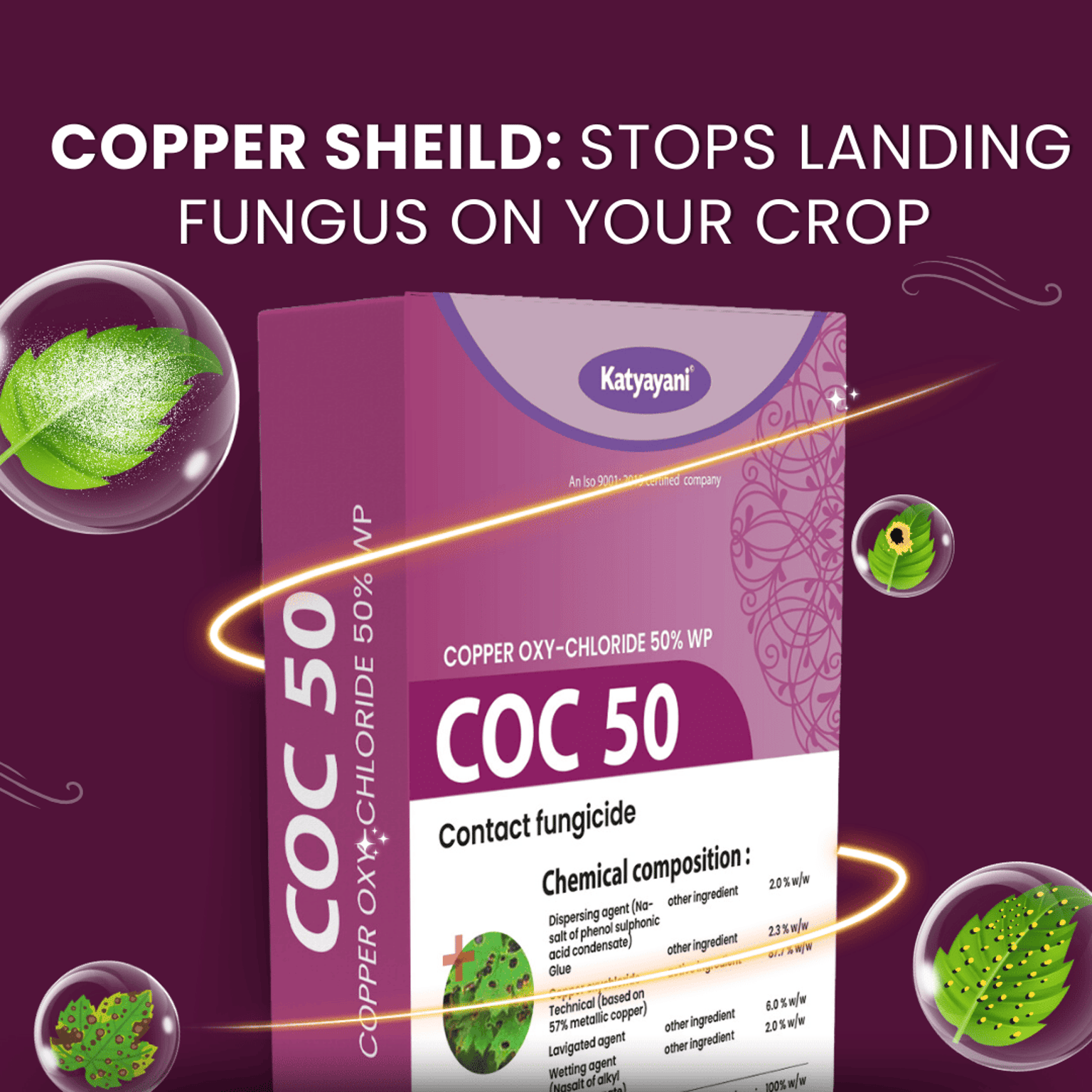 Katyayani COC 50 Copper Oxychloride 50% WP