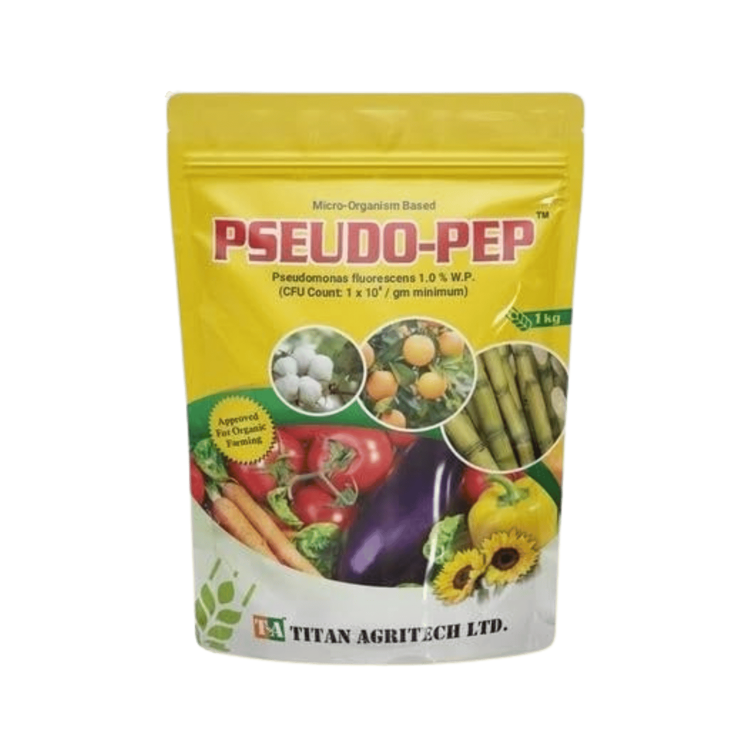 Titan Agritech Limited Pseudomonas Fluorescens 1.0% W.P