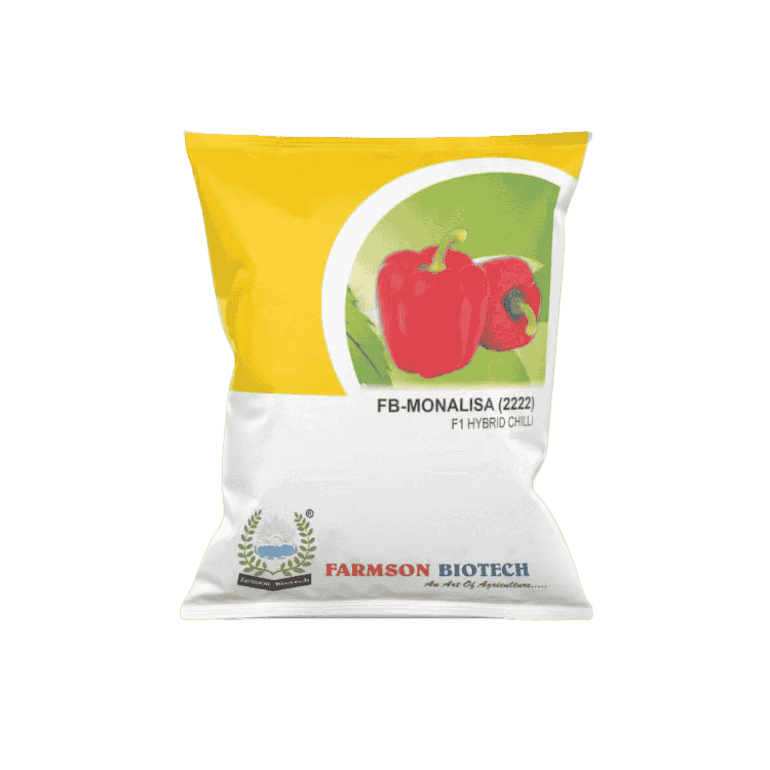 Farmson Biotech FB MONALISA (2222) F1 Hybrid Sweet Pepper Seeds 10GM