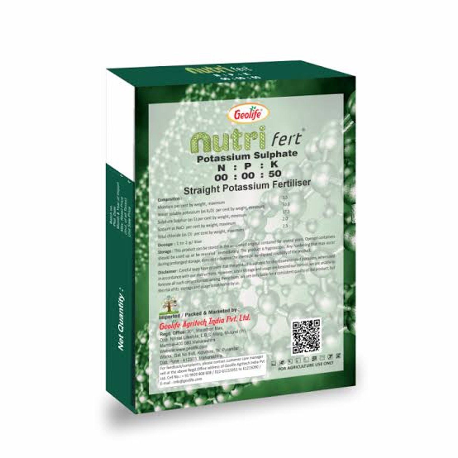 Nutrifert 00:00:50 Water Soluble Fertilizer