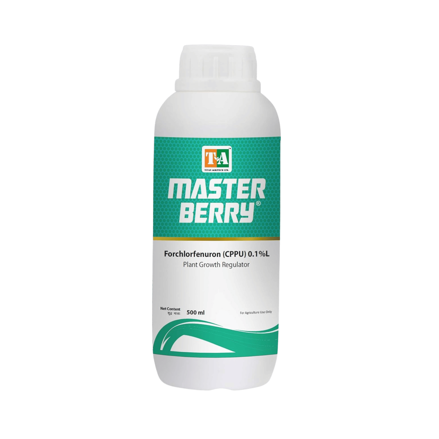 Titan Agritech Limited MASTER BERRY Forchlorfenuron (CPPU) 0.1% Liquid Plant Growth Regulator