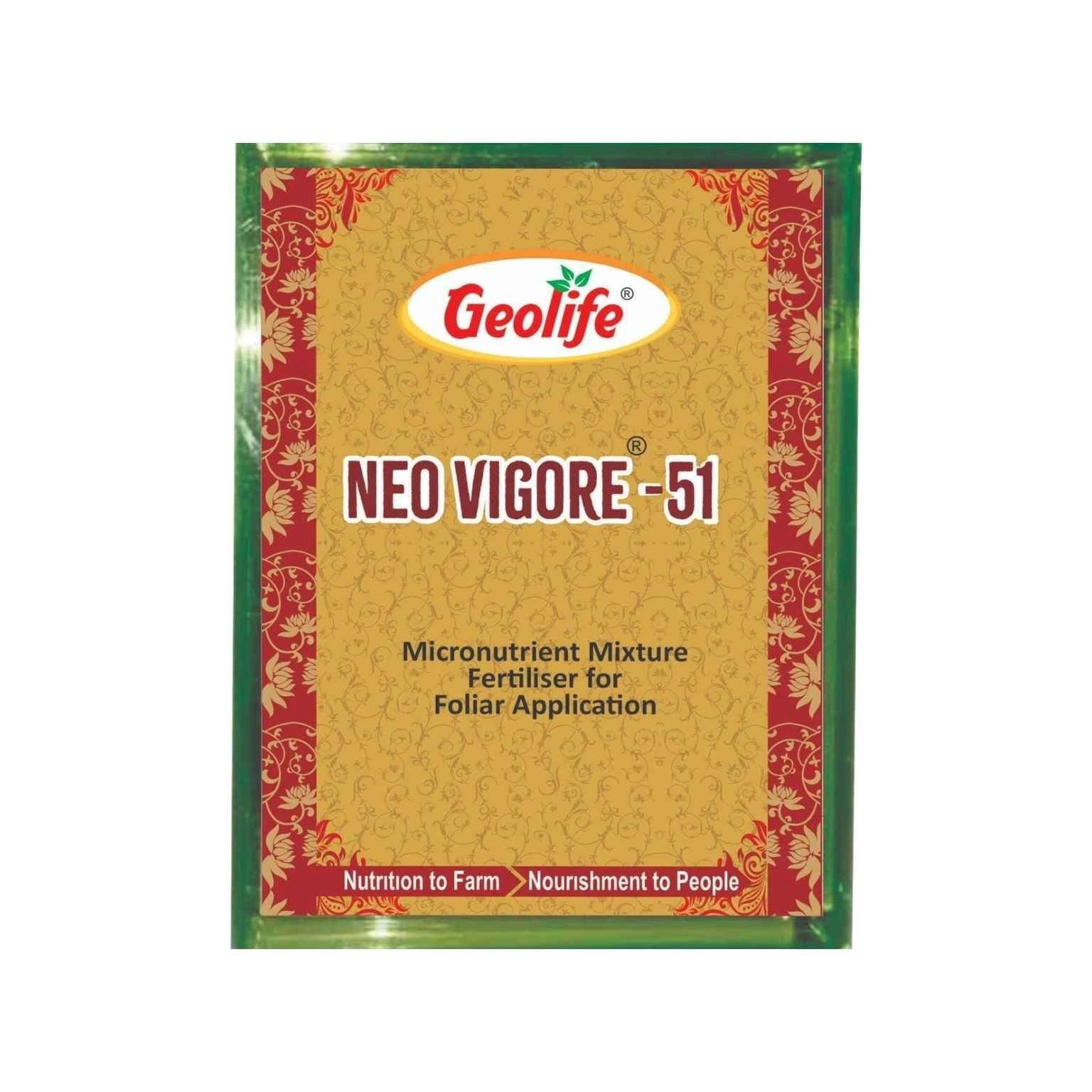 Geolife Neo Vigore 51 Amino Acids Micronutrients Bio Stimulant 51 gm