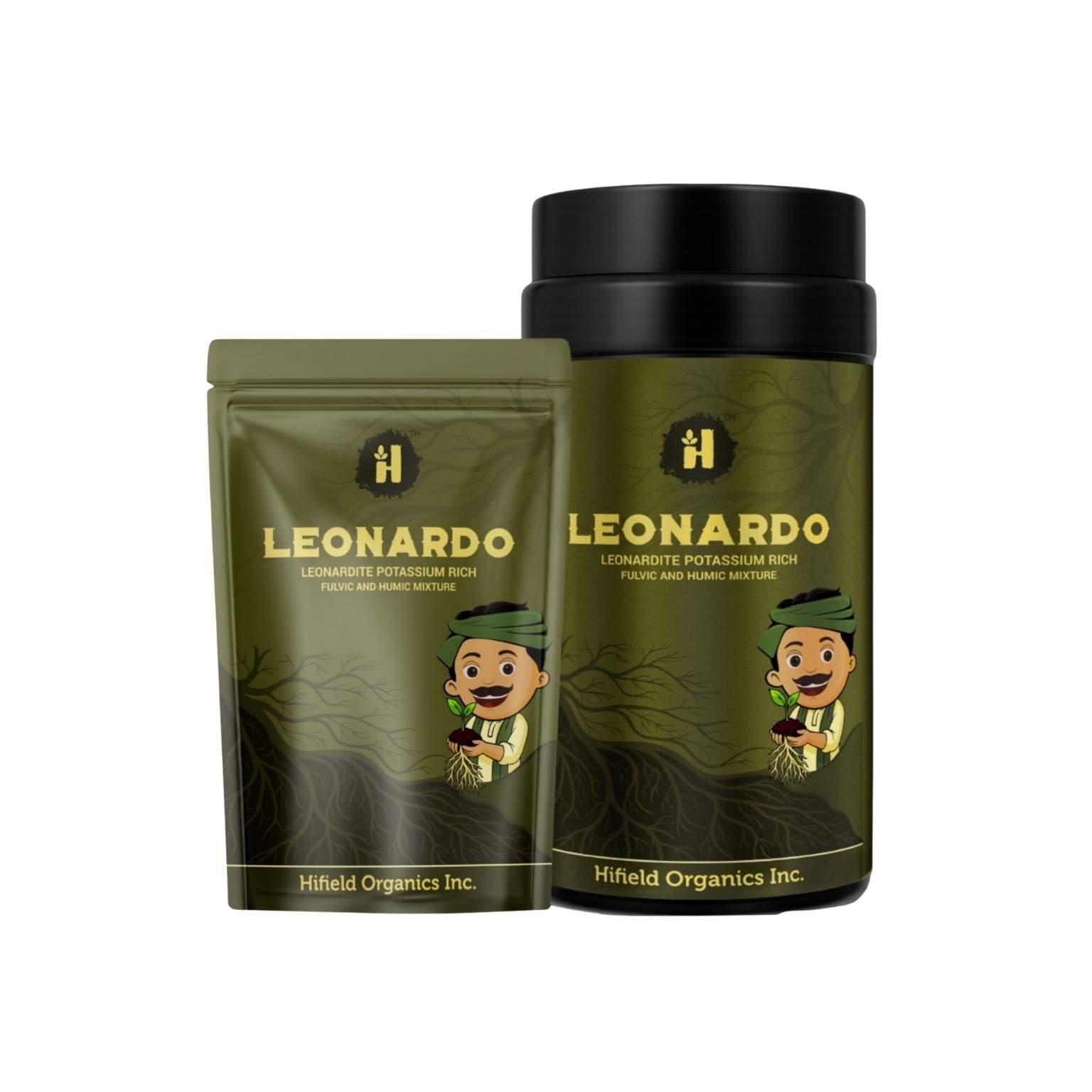 Hifield Organic Leonardo Leonardite Potassium rich Fulvic and Humic mixture 24 Carat Leonardite Biostimulants