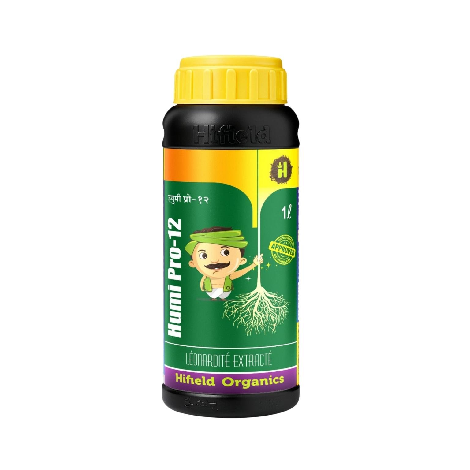 Hifield Organic Humi Pro 12 Leonardite based Potassium Humate 6% Liquid Biostimulants