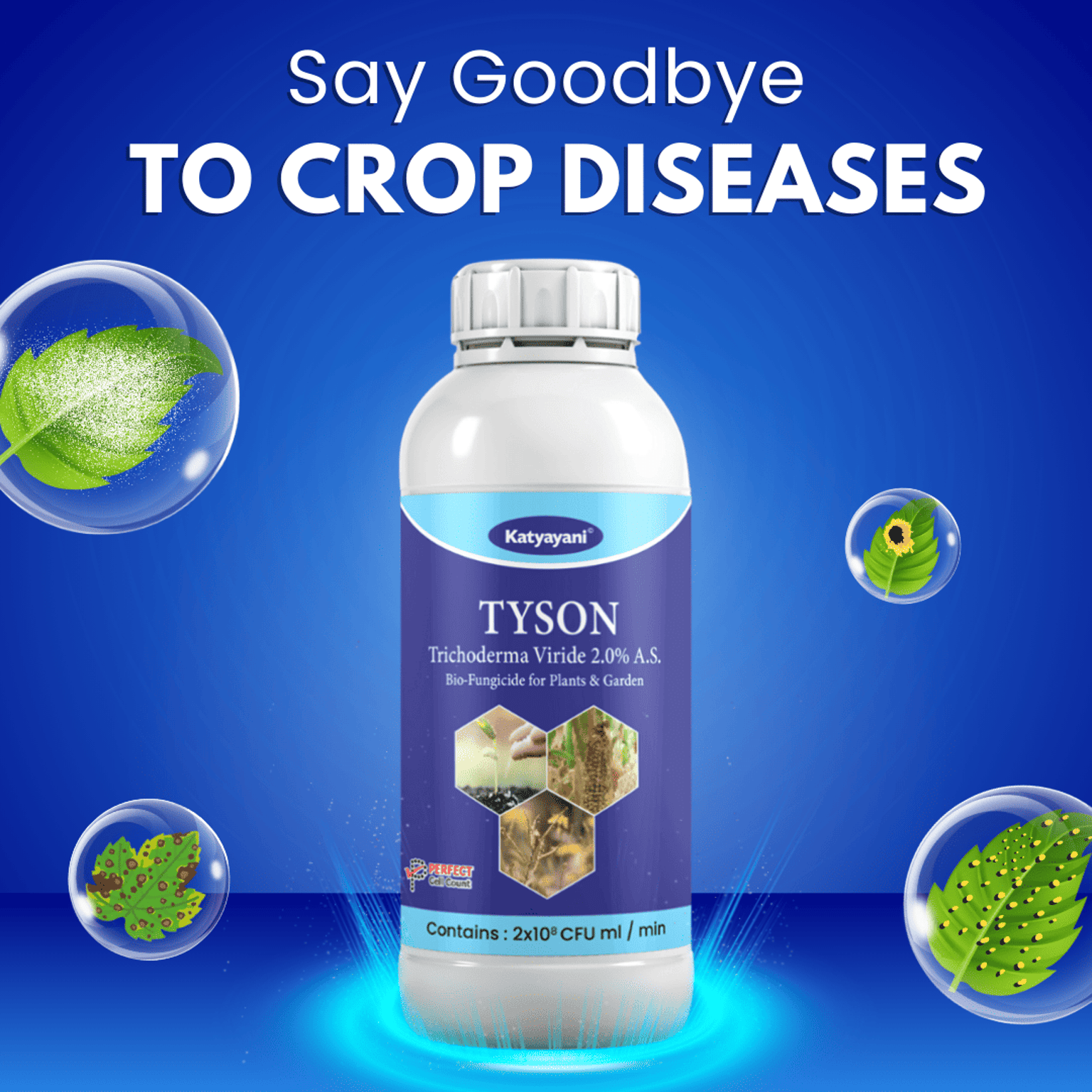 Katyayani TYSON Trichoderma viride Bio fungicide Liquid