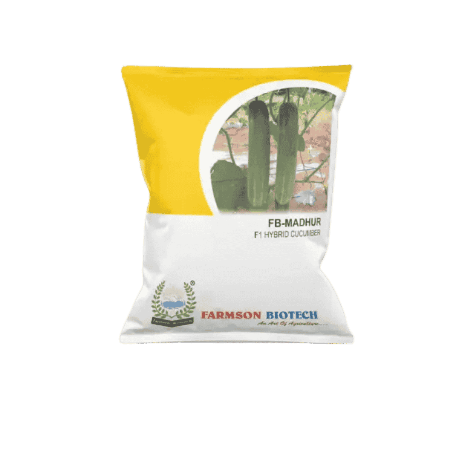 Farmson Biotech FB MADHUR F1 Hybrid Cucumber Seeds 25GM