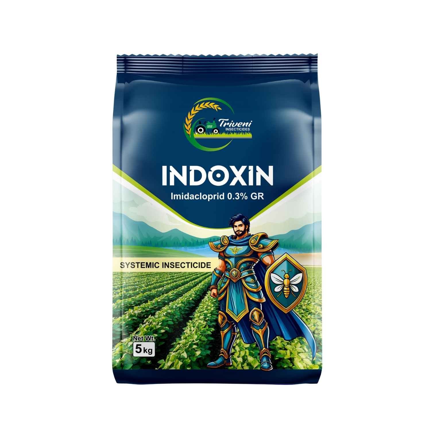 TRIVENI Indoxin Imidacloprid 0.3% GR  Insecticide 5 KG