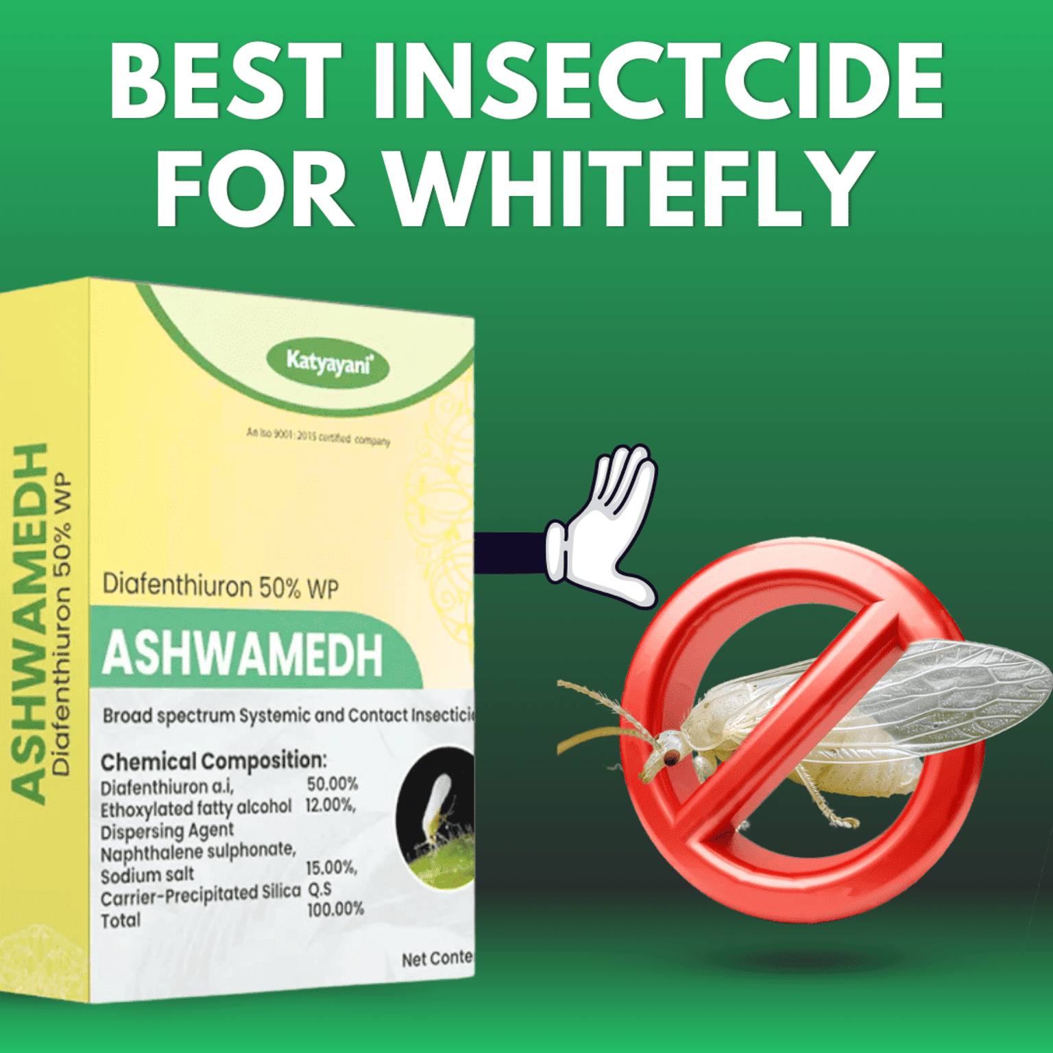 Katyayani Ashwamedh Diafenthiuron 50% WP  Chemical Insecticide