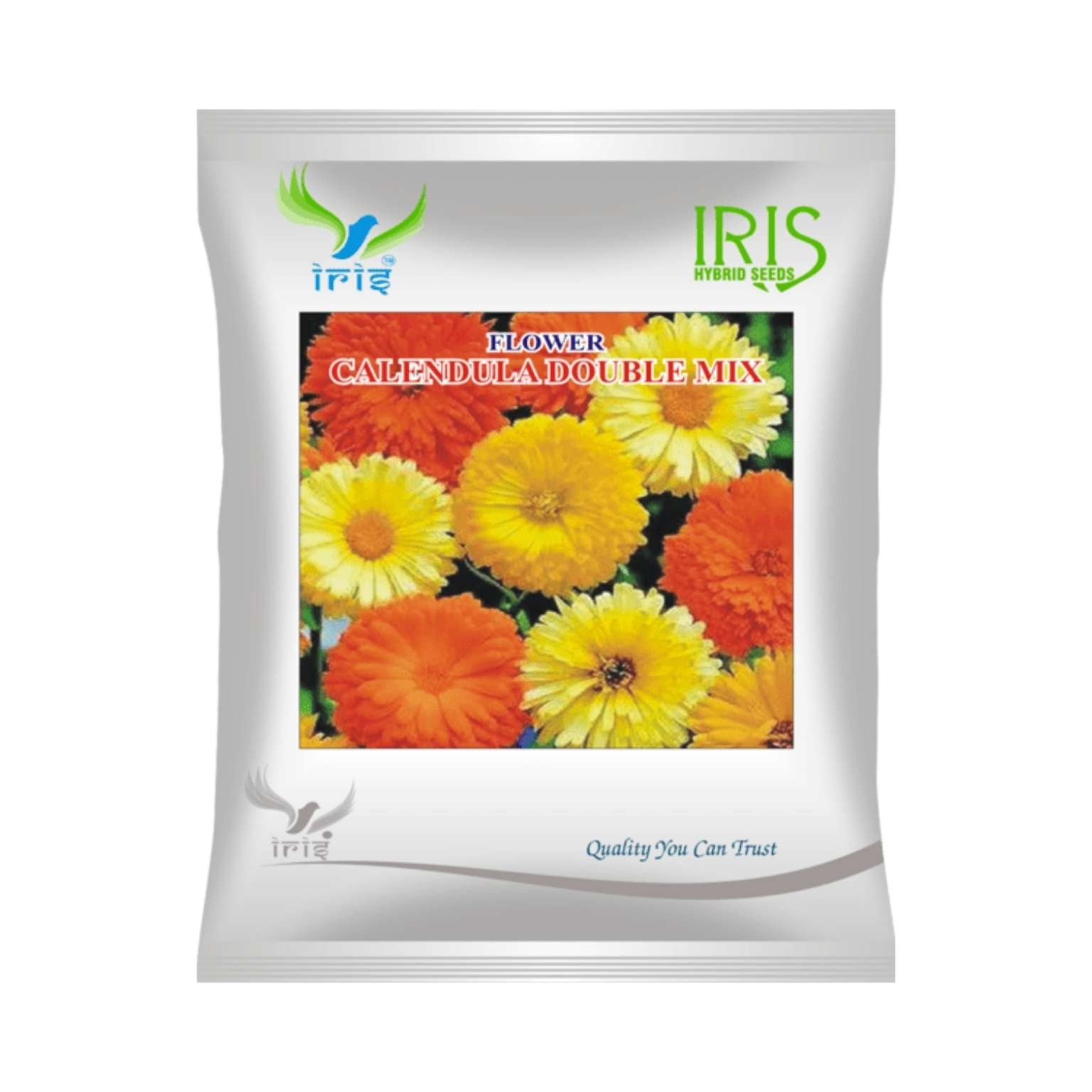 Iris Hybrid  Calendula Mix Flower Seeds