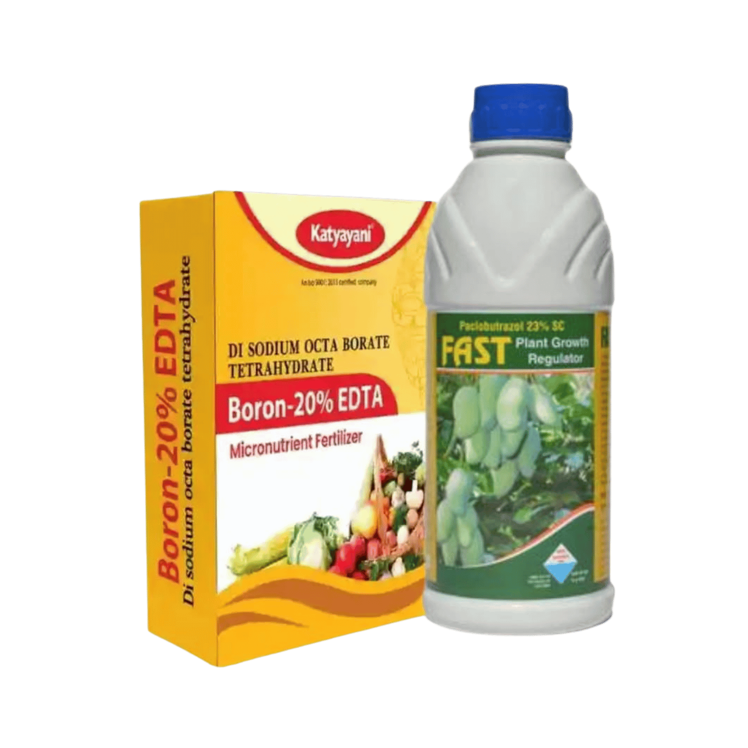 Katyayani Organics Onion Bulb Growth Booster Combo Fast 100 ML + Boron 20% EDTA 400 GM