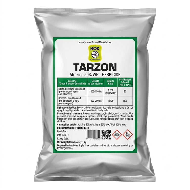 Tarzon Atrazine 50% WP 500GM