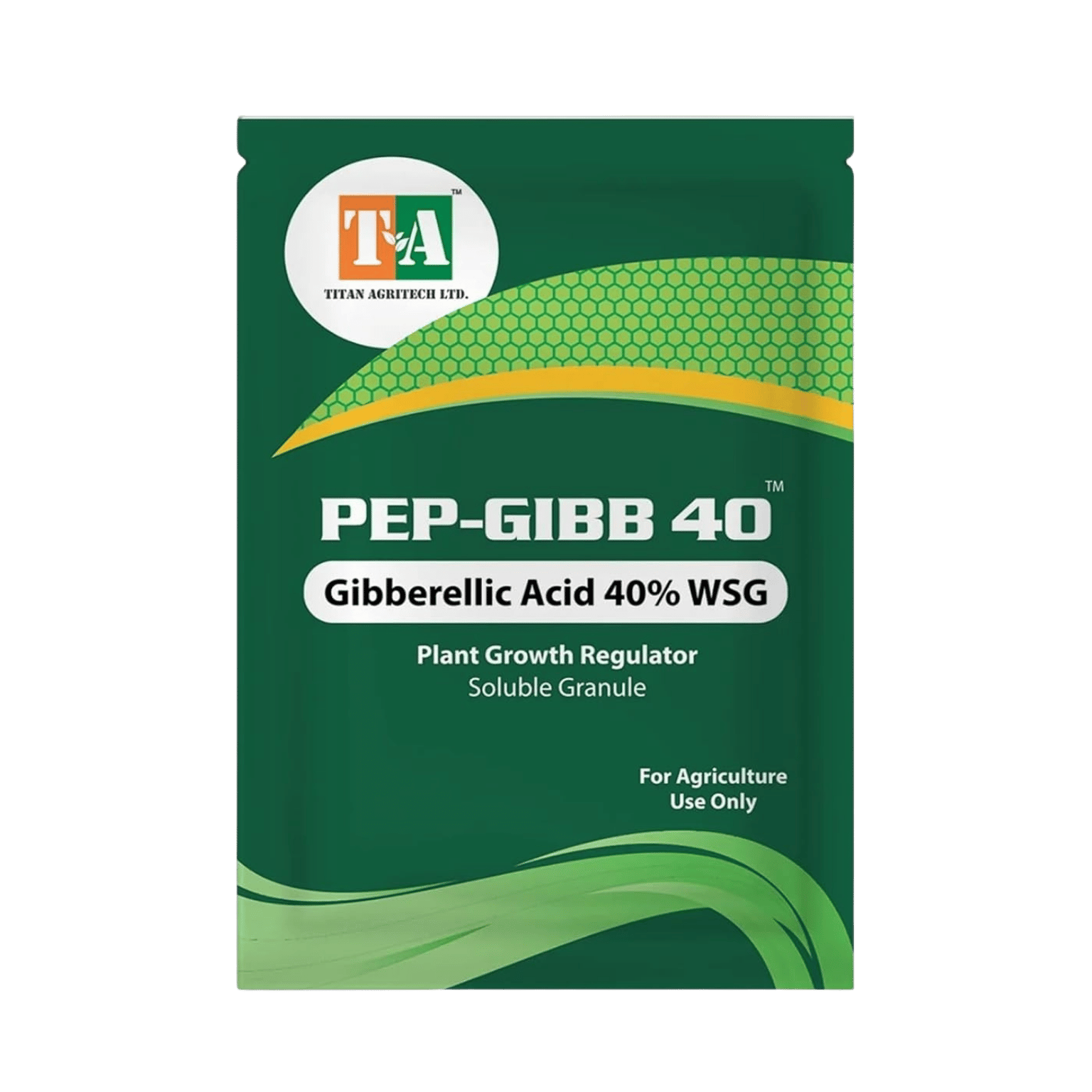 Titan Agritech Limited PEP GIBB 40 Gibberellic Acid 40% WSG  Plant Growth Regulator & Enhances Flowering