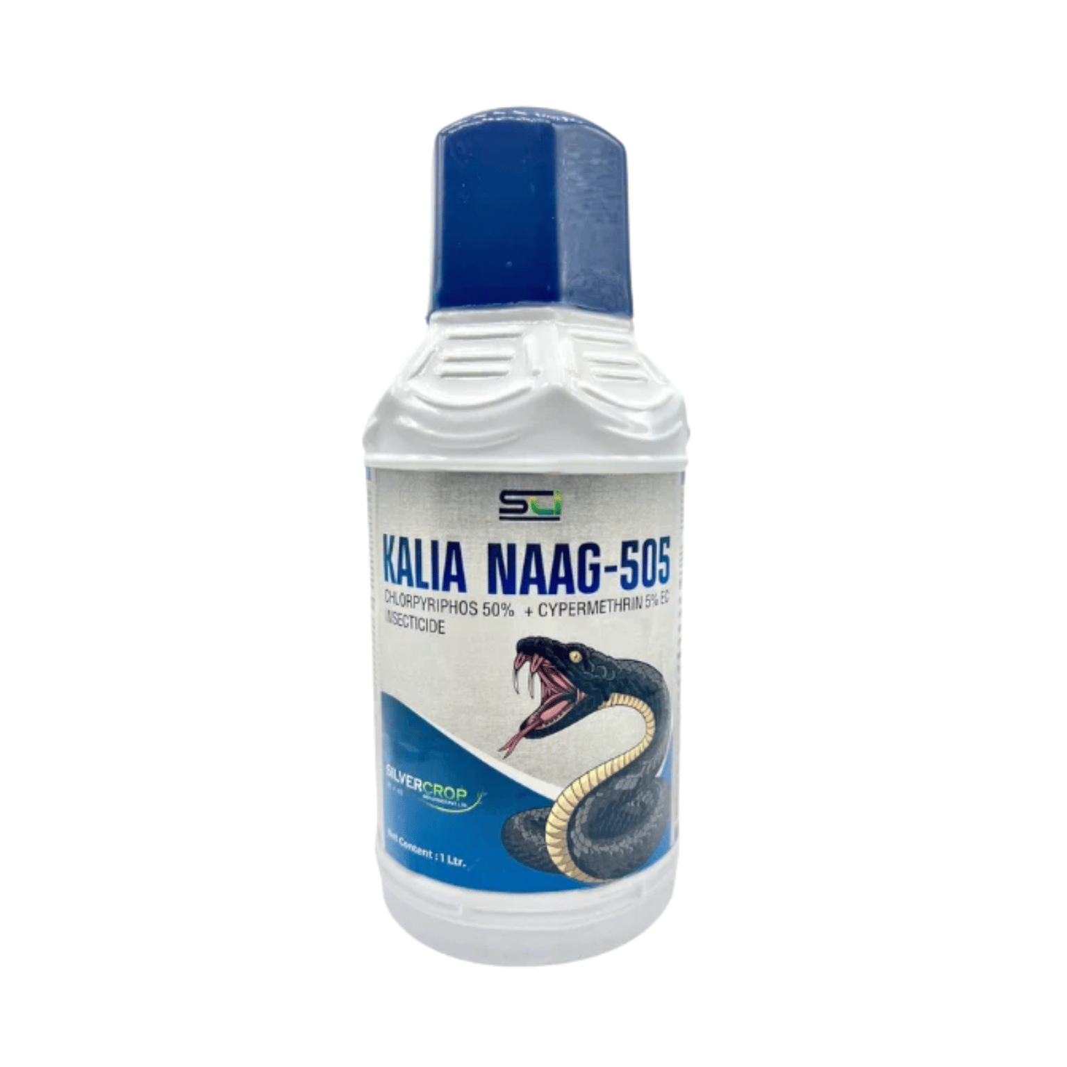 Silver Crop Kalia Naag-505 Insecticide Chlorpyrifos 50% + Cypermethrin 5% EC