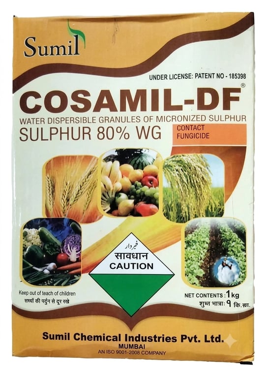 COSAMIL-DF 3 KG Sulphur 80% WG (Water Dispersible Granules) 3Kg