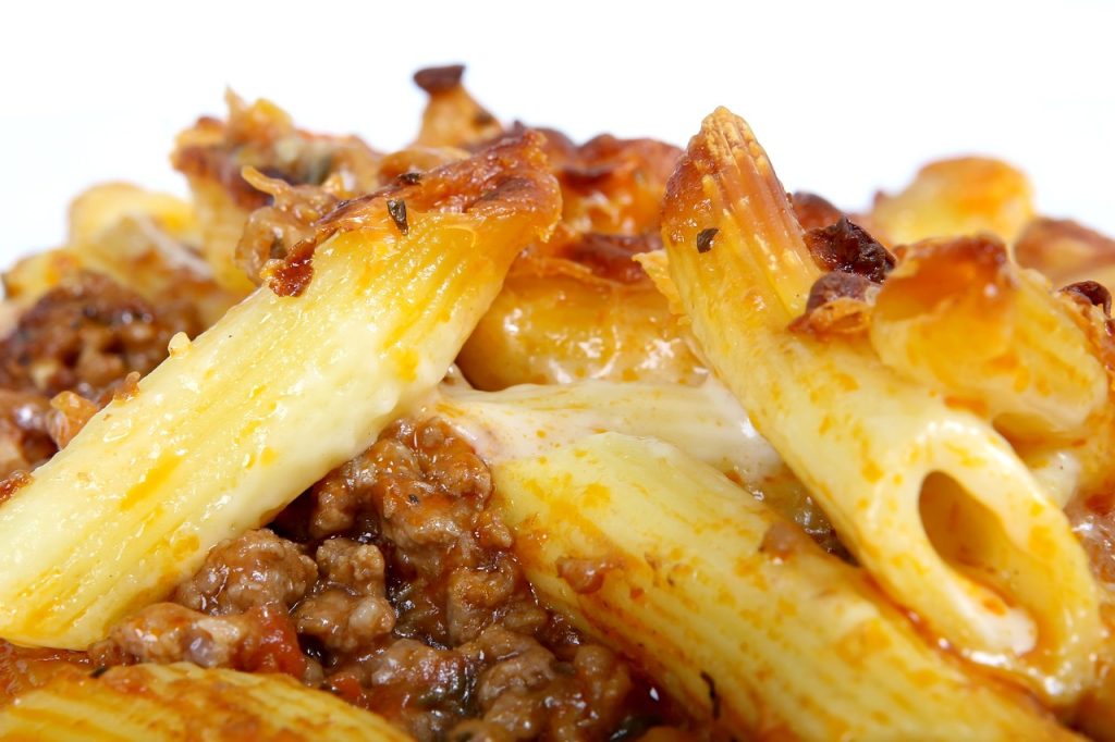 cheese beef Pasta