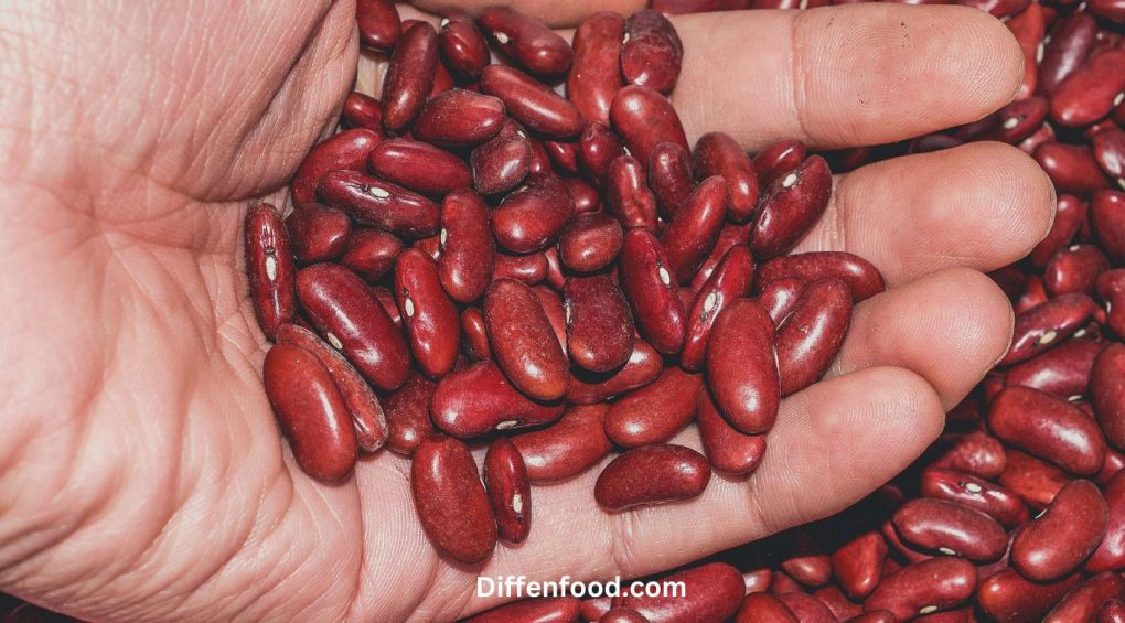 close-up of kidney beans