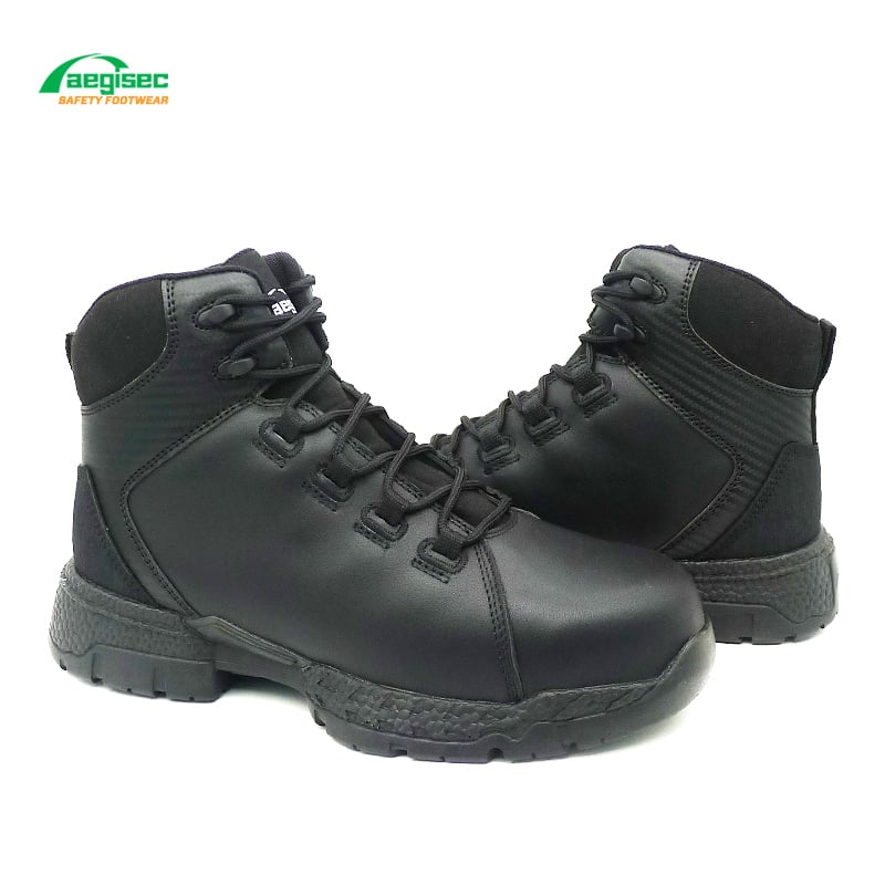 Botas de seguridad impermeables sin metal S5648B – vista frontal