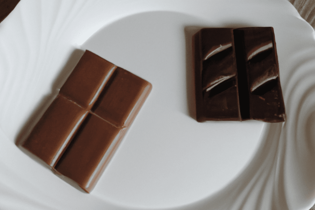 dark chocolate vs milk chocolate