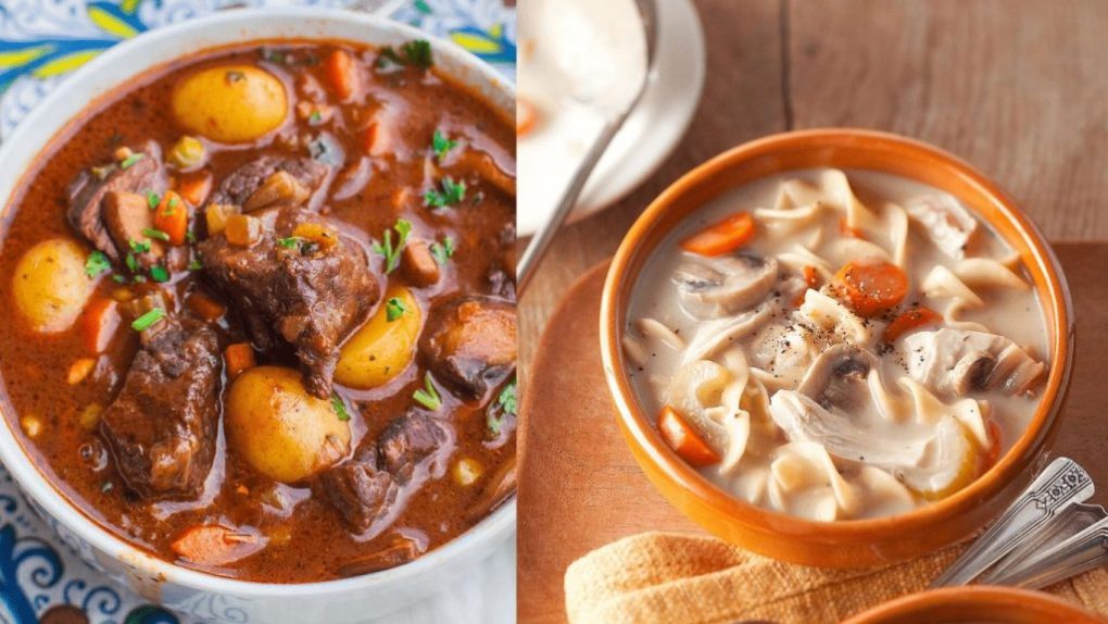 stew and soup