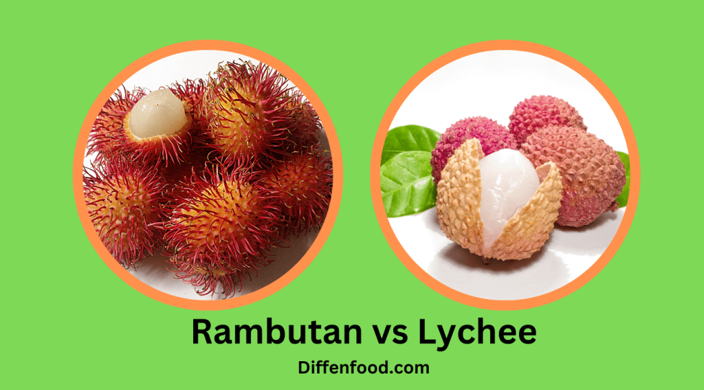 Rambutan vs Lychee