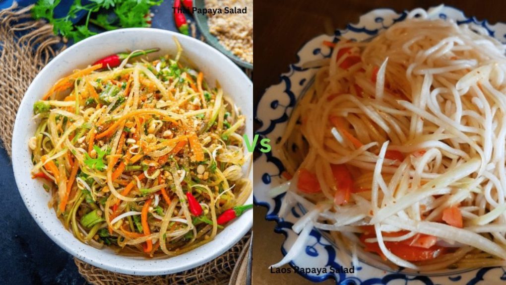 A Comparative Look at Papaya Salad in Thai and Laotian Food