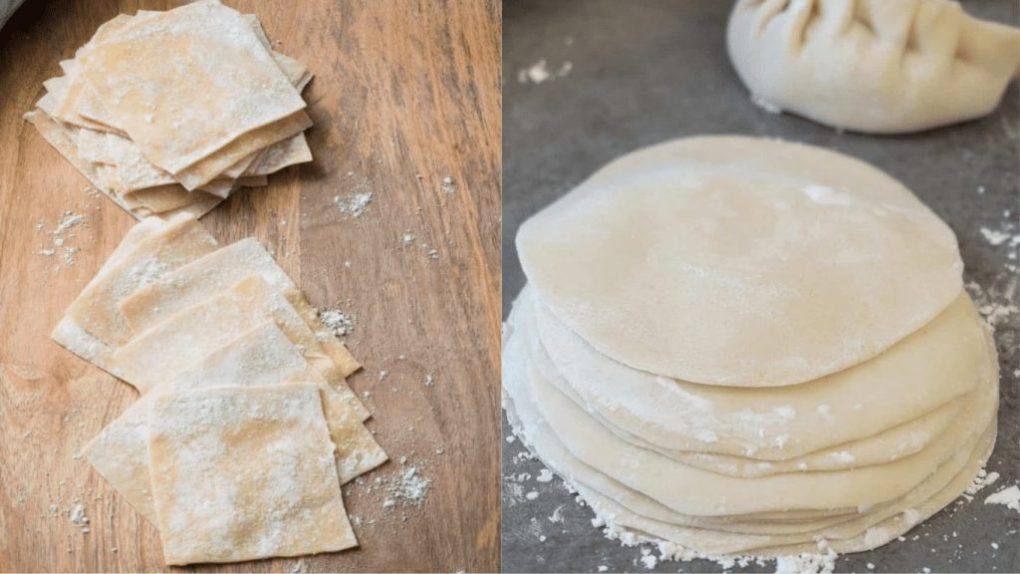 Wonton wrapper vs dumpling wrapper