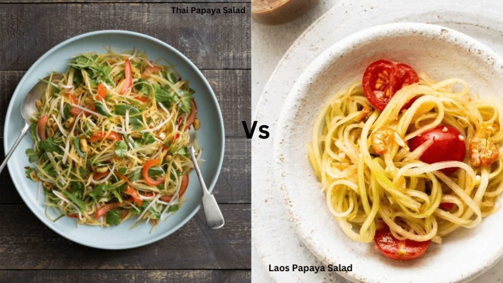 Thai and Laotian Papaya Salad